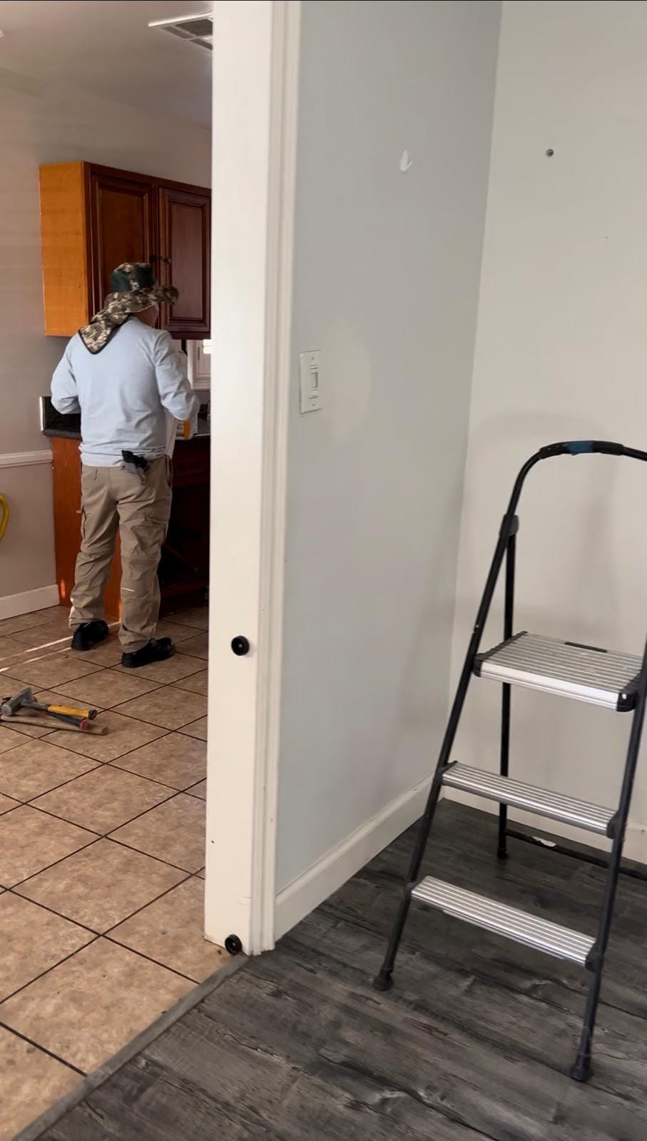 Before Kitchen Remodeling Project